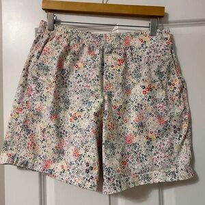 Land's End Mid Rise Elastic Waist Pull-On 7" Chino - Size 12